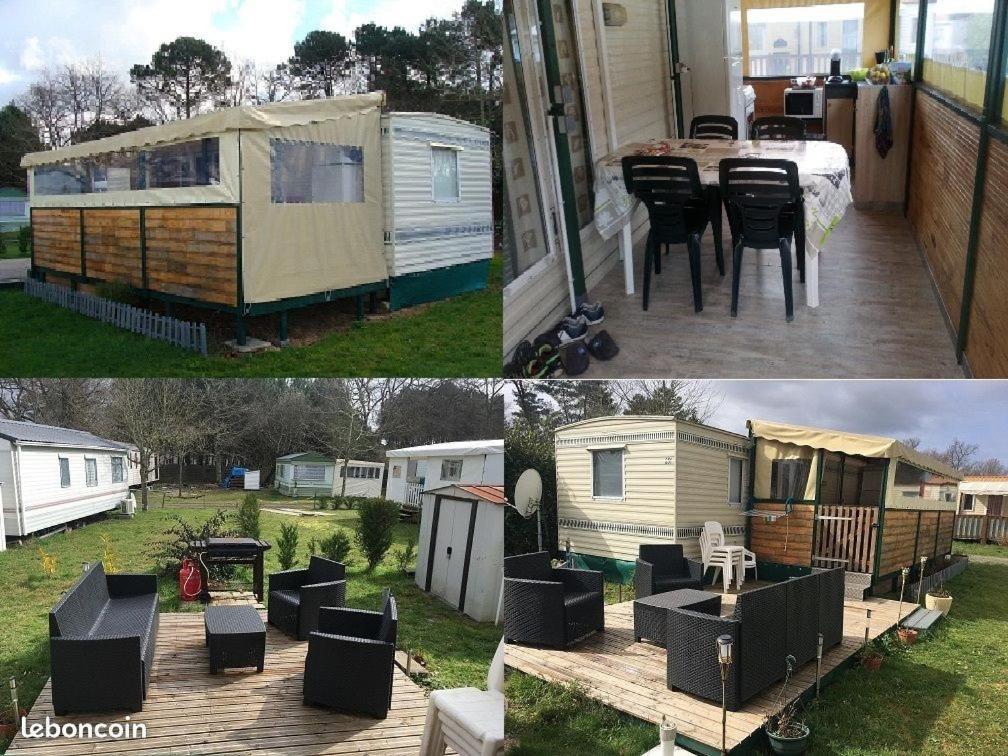 Mimizan-Plage Mobilhome Bien Equipe Et Climatise מראה חיצוני תמונה